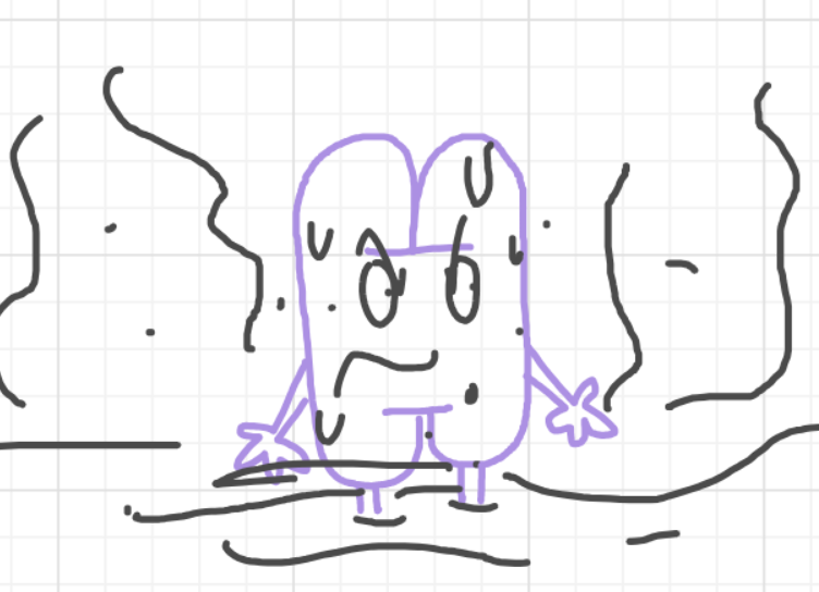 A panel from I've Been Everywhere, Man, episode nine of the Board Boards object show by Furretwalk/WalkingFurret.